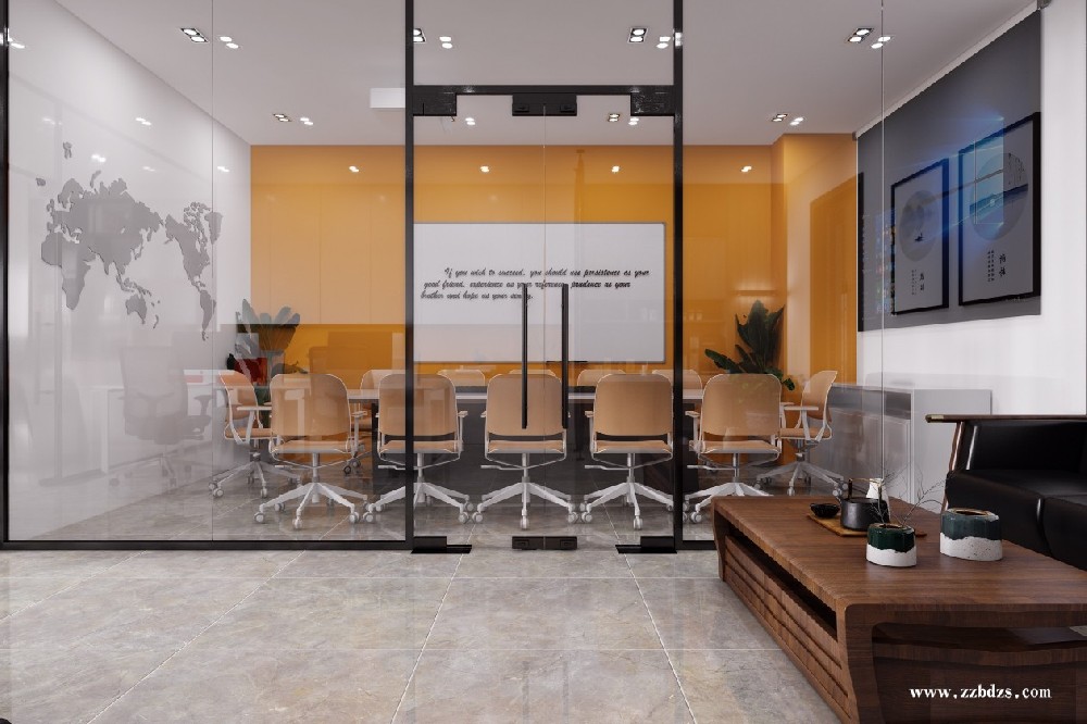 600平现代风格办公室设计