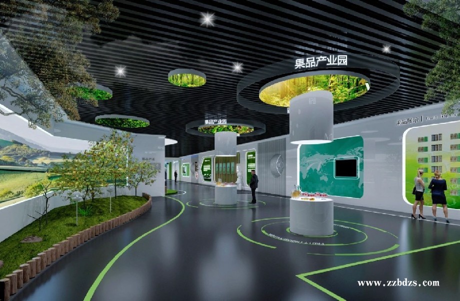 多媒体技术是郑州展厅设计备受青睐的元素之一