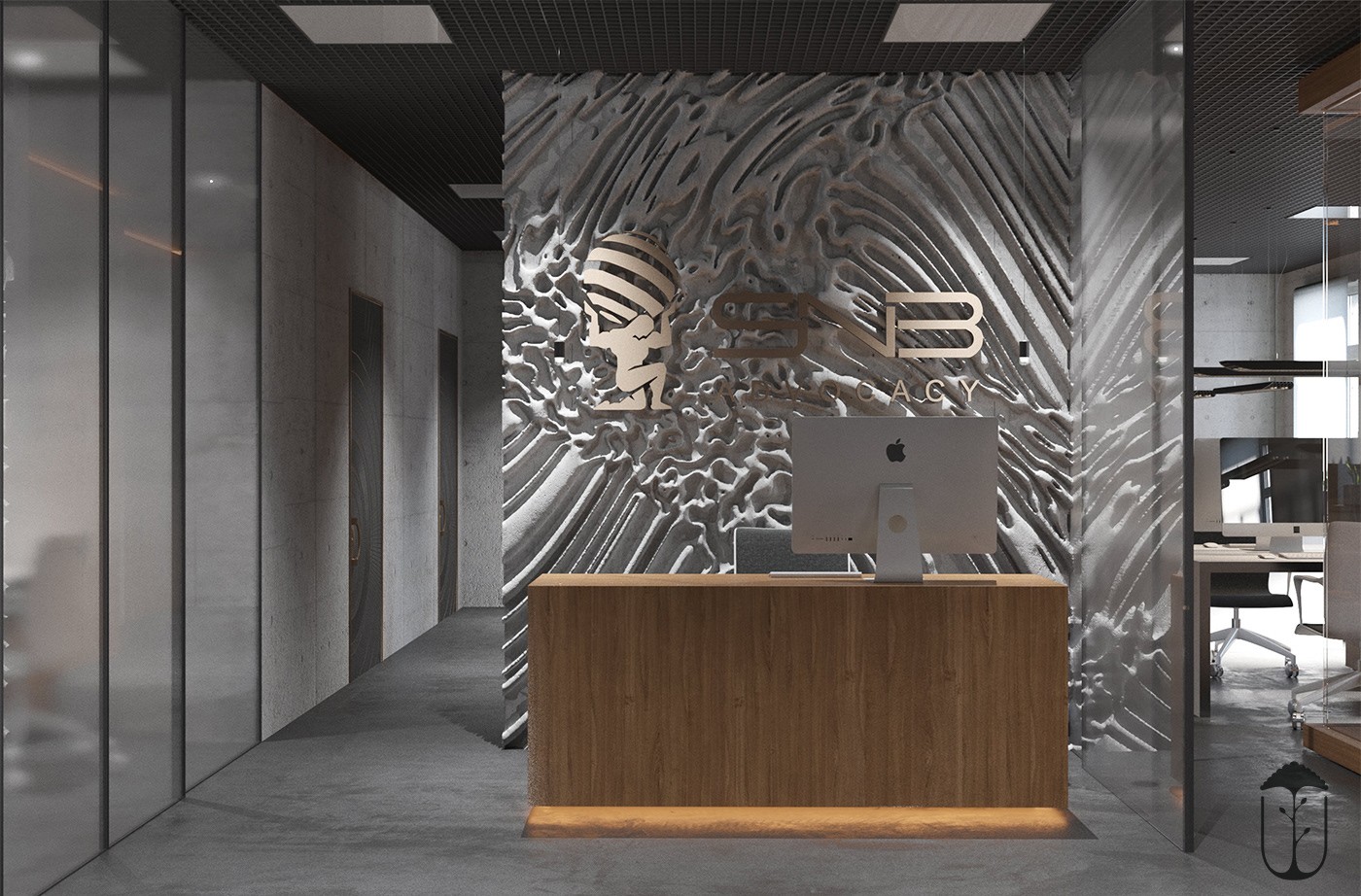 办公室装修公司企业文化墙的设计