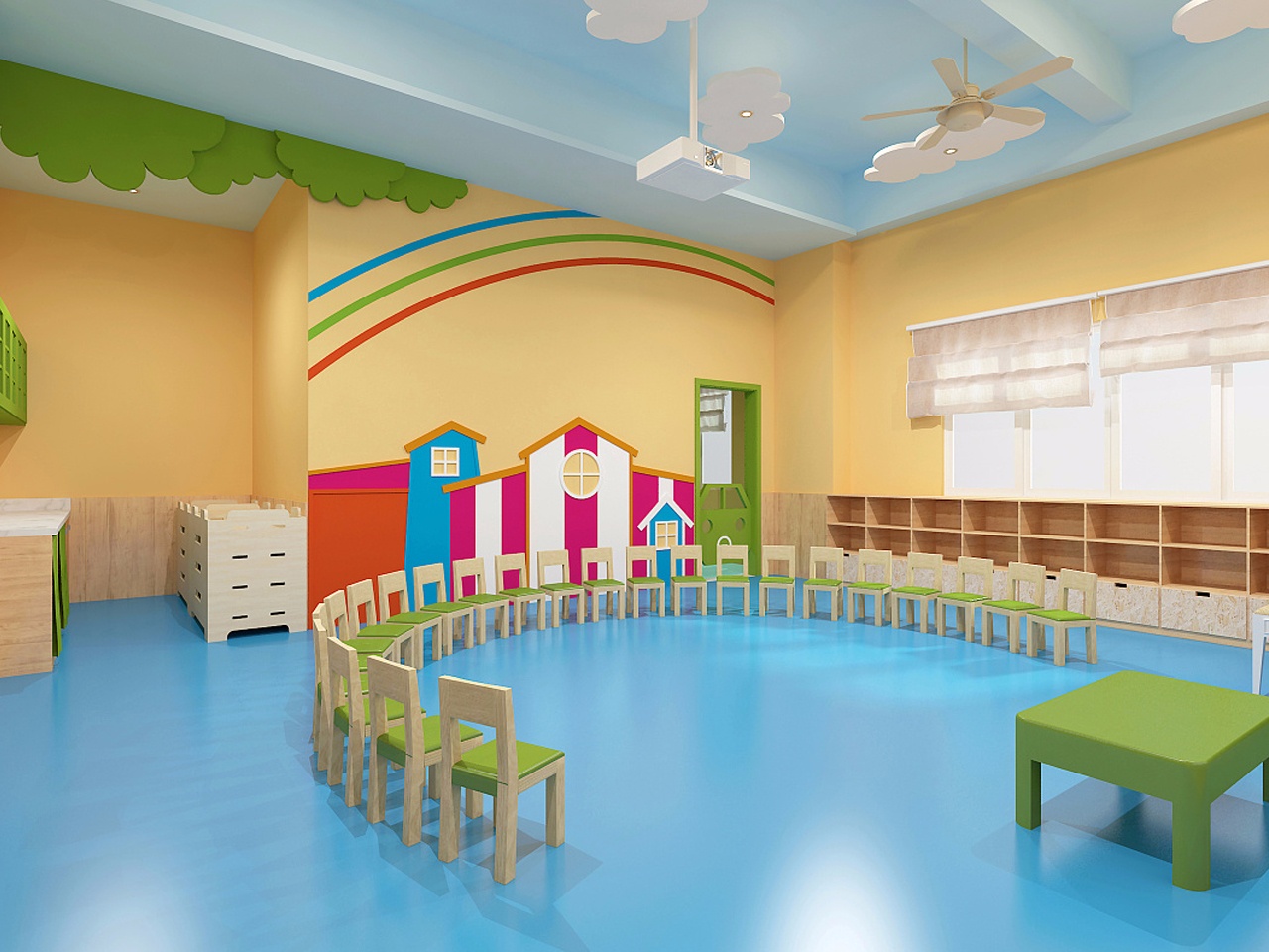 郑州幼儿园和早教中心装修设计7大必备知识点